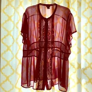 Short sleeve blouse